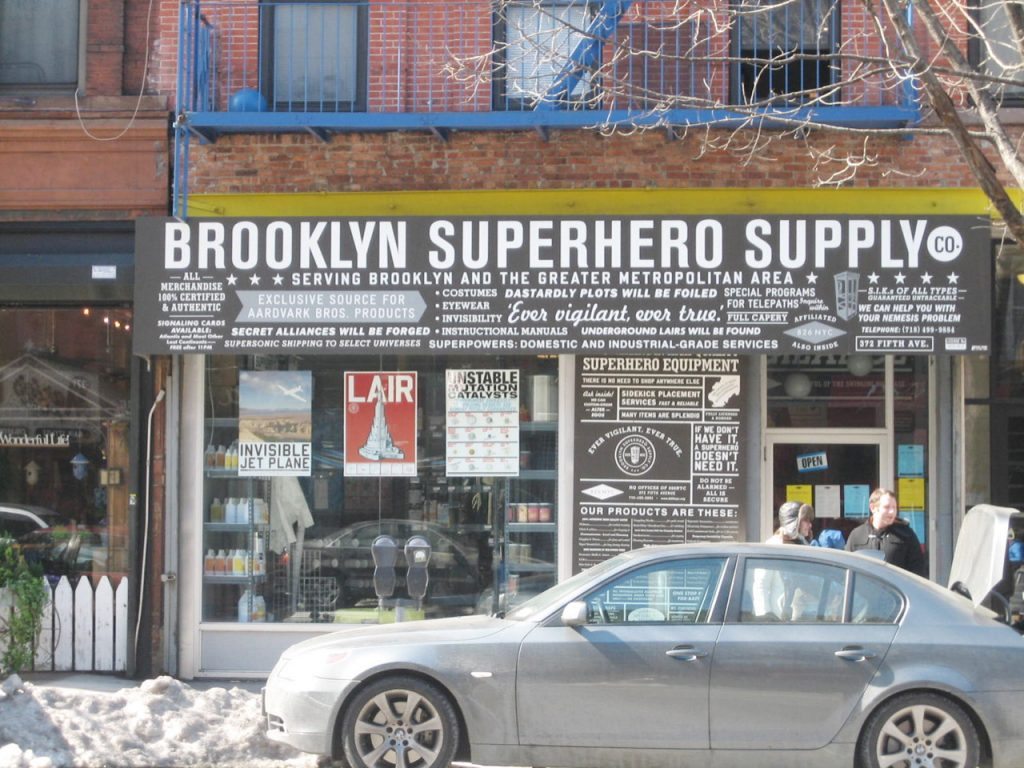 Ha valaki mégis Sapmanné akar válni, a sarki szuperhősellátóban kell bevásárolnia (Fotó: CFAGELNYC / CC-BY)