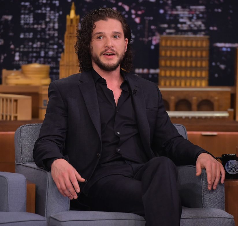 NEW YORK, NY - MAY 13: Kit Harington Visits "The Tonight Show Starring Jimmy Fallon" at Rockefeller Center on May 13, 2016 in New York City. (Photo by Theo Wargo/Getty Images for NBC)