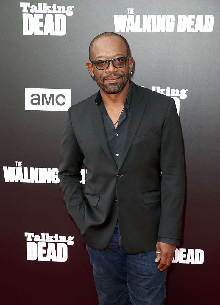 HOLLYWOOD, CA - OCTOBER 23: Actor Lennie James attends AMC presents "Talking Dead Live" for the premiere of "The Walking Dead" at Hollywood Forever on October 23, 2016 in Hollywood, California. (Photo by Joe Scarnici/Getty Images for AMC)