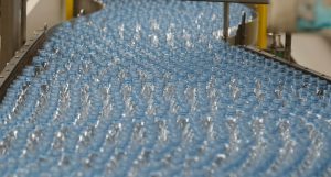 SALT LAKE CITY, UT - FEBRUARY 10: Empty plastic bottles move down a production line to be turned into Dasani bottled water at a Coco-Cola bottling plant on February 10, 2017 in Salt Lake City, Utah. Current Coke president James Quincey will become CEO on May 1. (Photo by George Frey/Getty Images)