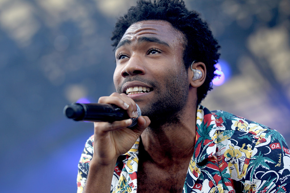 LAS VEGAS, NV - SEPTEMBER 20: Actor/rapper Donald Glover (aka Childish Gambino) performs onstage during the 2014 iHeartRadio Music Festival Village on September 20, 2014 in Las Vegas, Nevada. (Photo by Isaac Brekken/Getty Images for iHeartMedia)