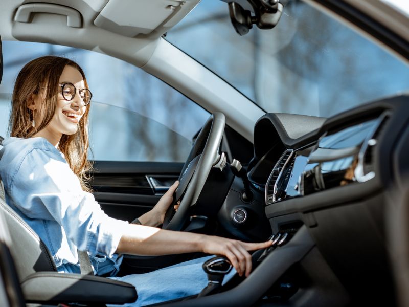 A levegőkeringető gomb segítségével ki tudjuk zárni a kinti levegőt