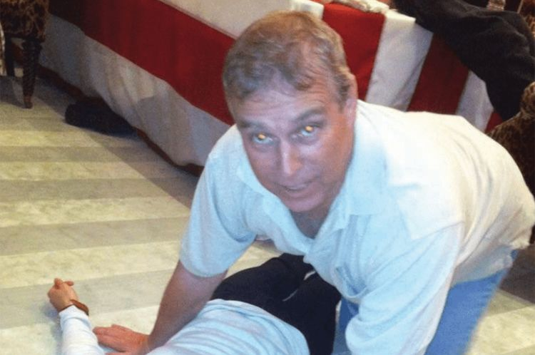 A photo of Andrew Mountbatten-Windsor released by DOJ.