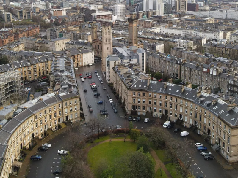 Elektromos tapéta oldhatja meg Glasgow problémáját.