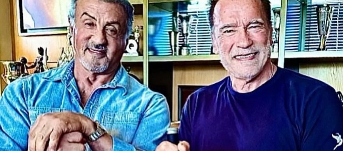 Arnold Schwarzenegger és Sylvester Stallone
