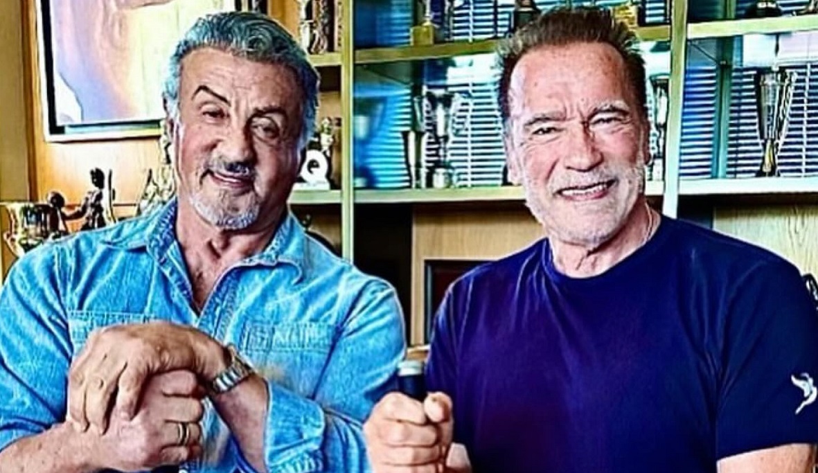 Arnold Schwarzenegger és Sylvester Stallone