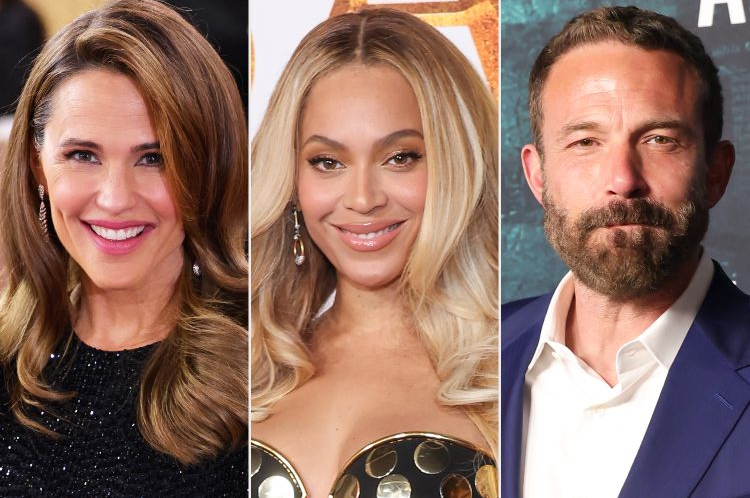 Jennifer Garner, Beyoncé, Ben Affleck