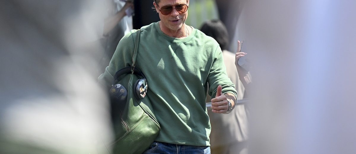 Brad Pitt a Hungaroringen