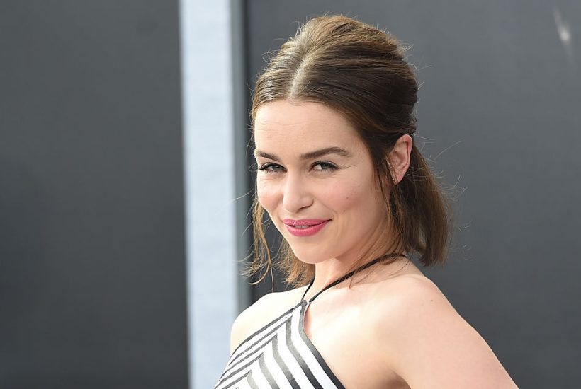 HOLLYWOOD, CA - JUNE 28: Actress Emilia Clarke arrives at the premiere of Paramount Pictures' "Terminator Genisys" at the Dolby Theatre on June 28, 2015 in Hollywood, California. (Photo by Jason Merritt/Getty Images)