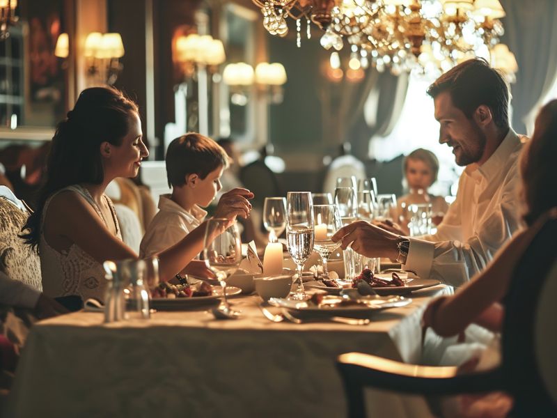 Hangulat gyertyafénnyel: az éttermi világítás finom egyensúlya a romantika és a látvány között