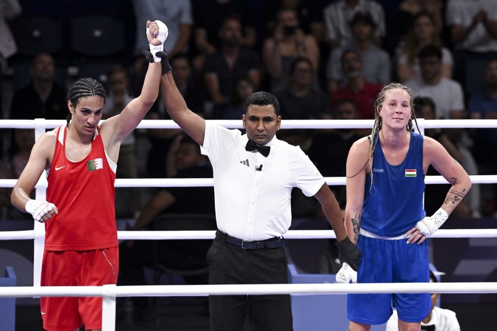 Imane Khelif és Hámori Luca