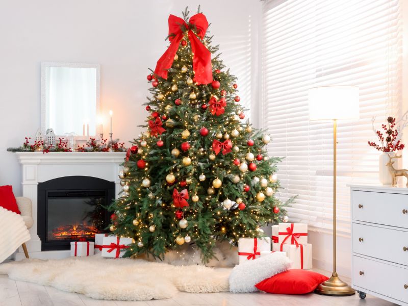 A karácsonyfa-szőnyeg az idei karácsonyi díszítés sztárja