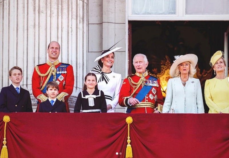 Vilmos herceg és a királyi család