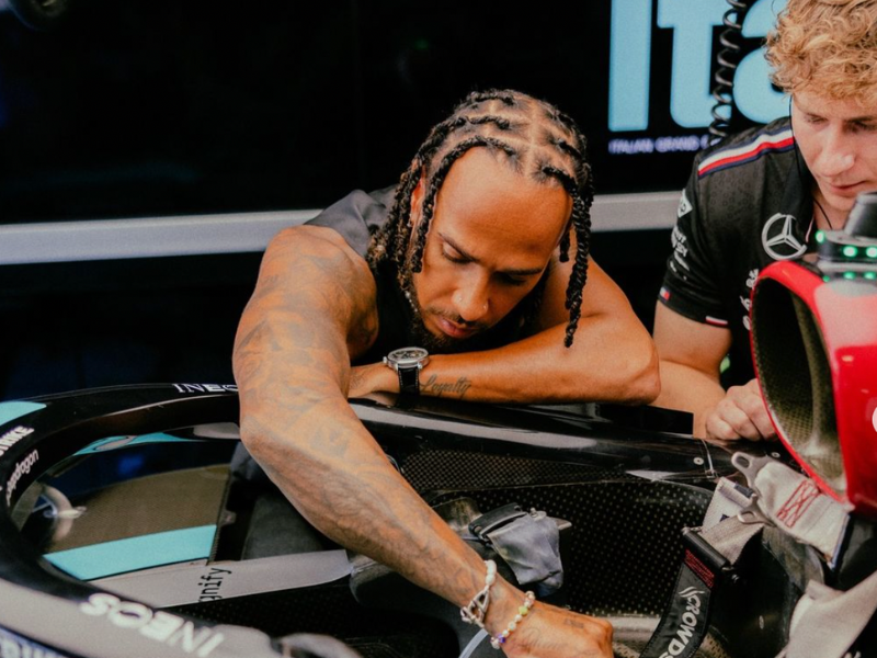 Hamilton hőgutát kapott