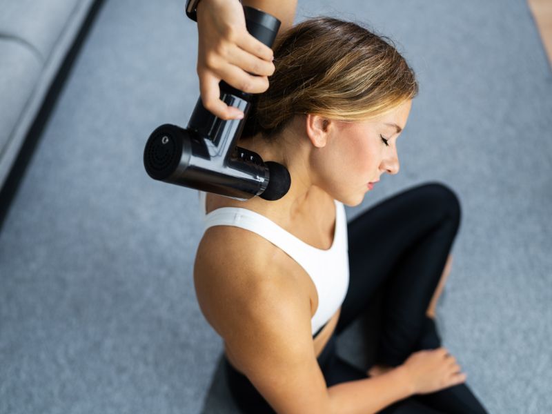 Masszázspisztoly veszélyei, a nyakunkon soha ne használjuk