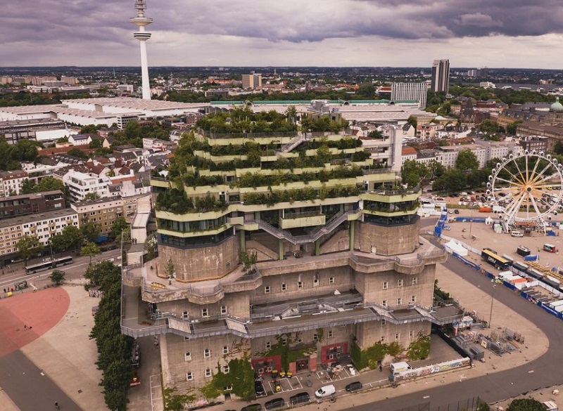 Egykori náci bunkerből szálloda Hamburgban