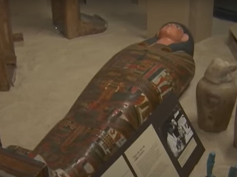 Ókori egyiptomi múmiák szkennelése