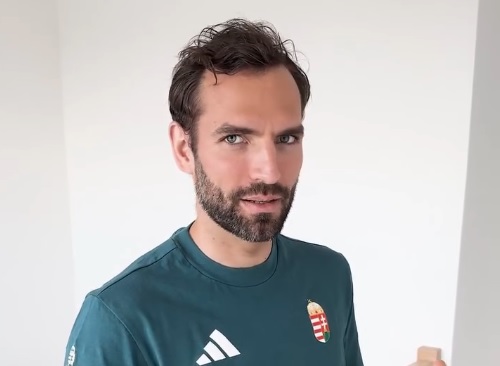 Szilágyi Áron a magyar olimpiai csapat szállásán