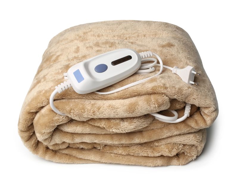 fűtött takaró veszélyei