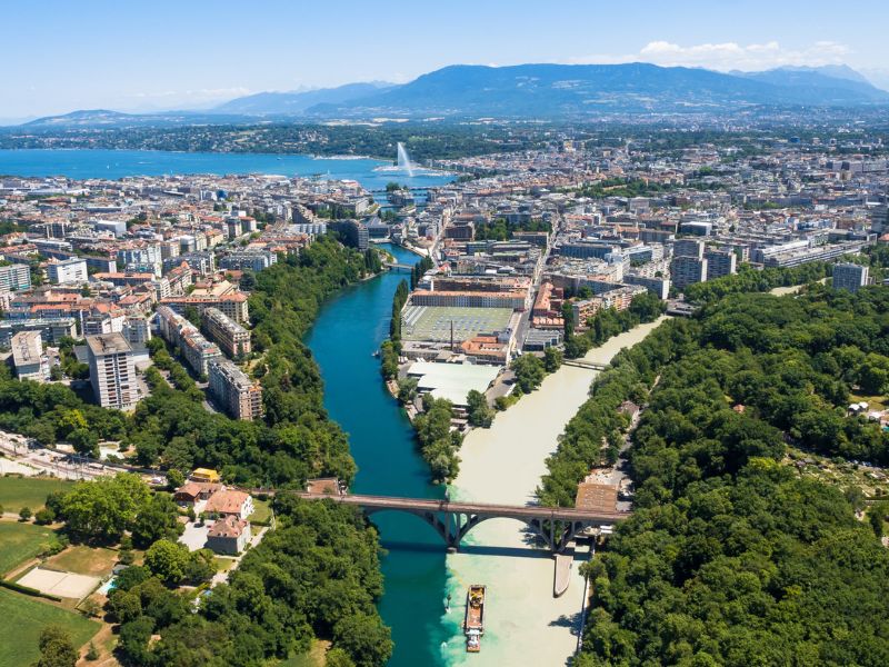 a világ legélhetőbb városai között Genf