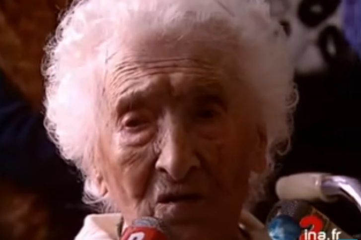 Jeanne Calment, a világ legidősebb embere