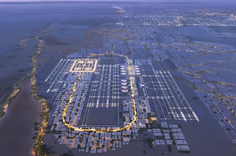 A világ legnagyobb repülőtere készül Rijádban