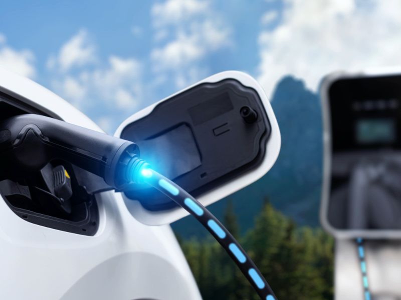 elektromos autók töltése